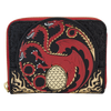 House Of The Dragon - All-Over Print House Targaryen Sigil Zip Around Wallet