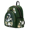 Harry Potter - Slytherin House Floral Tattoo Mini Backpack