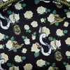 Harry Potter - Slytherin House Floral Tattoo Mini Backpack