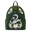 Harry Potter - Slytherin House Floral Tattoo Mini Backpack