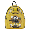 Harry Potter - Hufflepuff House Floral Tattoo Mini Backpack