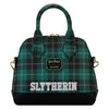 Harry Potter - Slytherin Patch Varsity Plaid Crossbody Bag