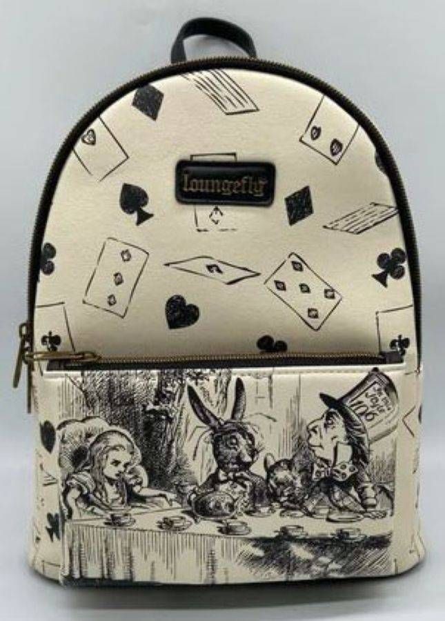Alice in Wonderland (Book) - Tea Party (US Exclusive) Mini Backpack