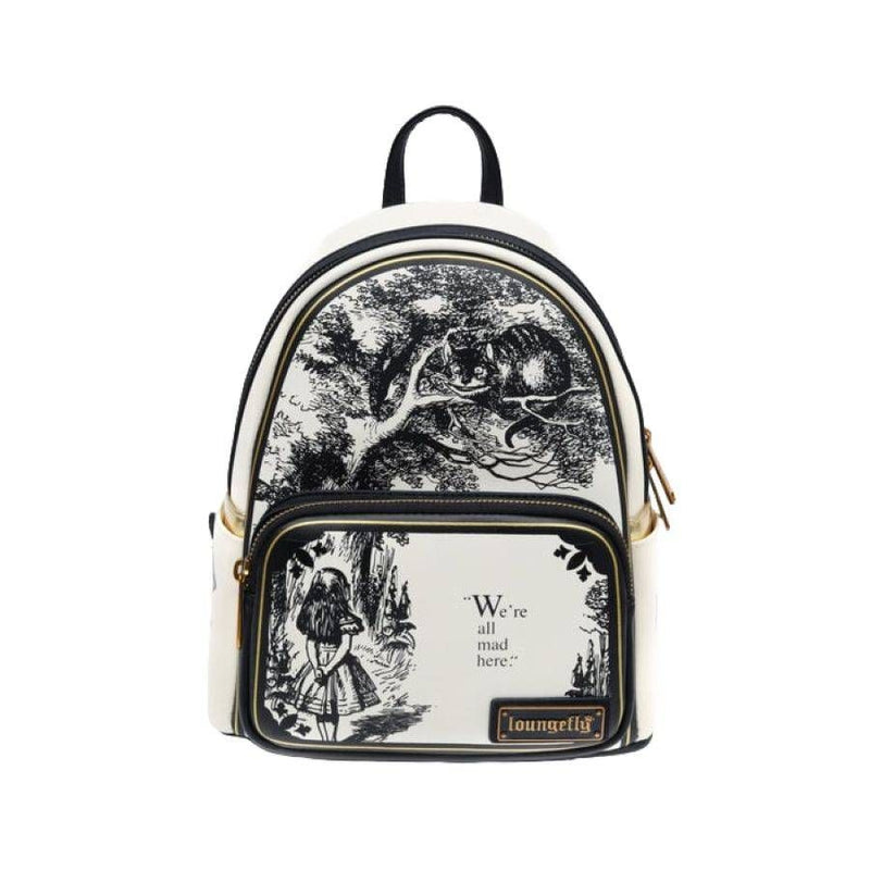 Alice in Wonderland (Book) - All Mad Here (US Exclusive) Mini Backpack