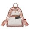 Loungefly - Clear Floral Mini Backpack