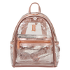 Loungefly - Clear Floral Mini Backpack