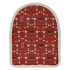 Loungefly - Cream & Red Floral Light-Up Mini Backpack Insert Organizer