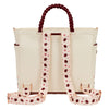 Loungefly - Cream & Red Floral Tote Bag