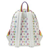 Lisa Frank - Logo Heart Detach Rainbow Mini Backpack