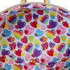 Lisa Frank - Logo Heart Detach Rainbow Mini Backpack