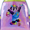 Lisa Frank - Holographic Glitter Color Block Mini Backpack