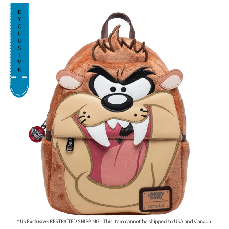 Looney Tunes - Tasmanian Devil (US Exclusive) Plush Cosplay Mini Backpack