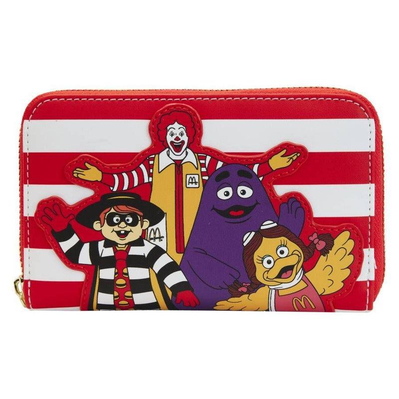 McDonalds - Ronald McDonald and Friends Zip Around Wallet