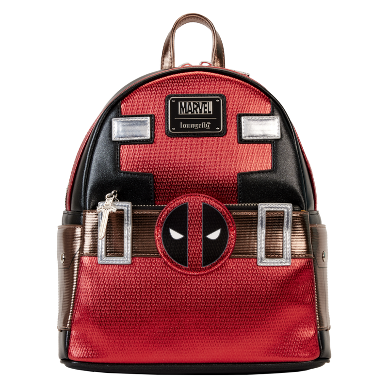Marvel - Deadpool Metallic Cosplay Mini Backpack