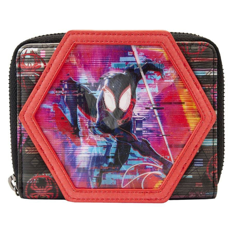 Spider-Man: Acrsso the Spider-Verse - Lenticular Zip Around Purse