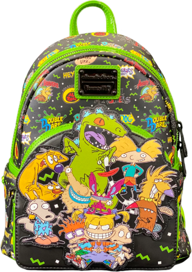 Nickelodeon - Retro Characters Logo (US Exclusive) Mini Backpack