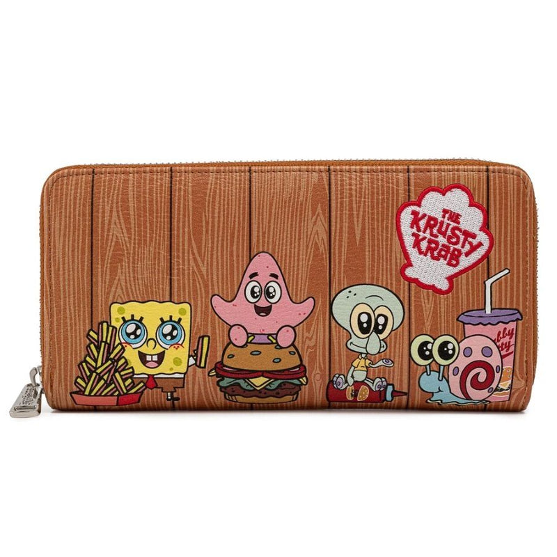 SpongeBob - Krusty Crab Gang Zip Purse
