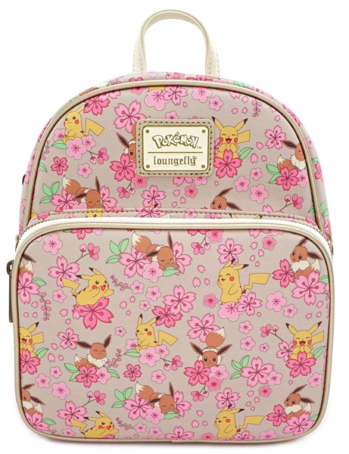 Pokemon - Eevee and Pikachu Converible Mini Backpack