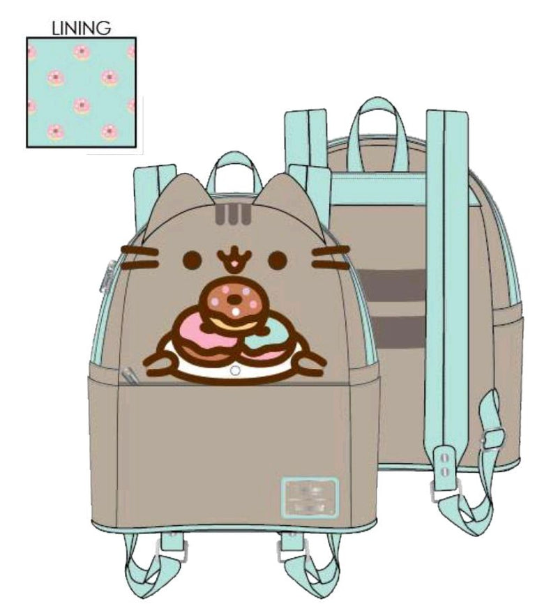 Pusheen - Plate O Donuts Mini Backpack