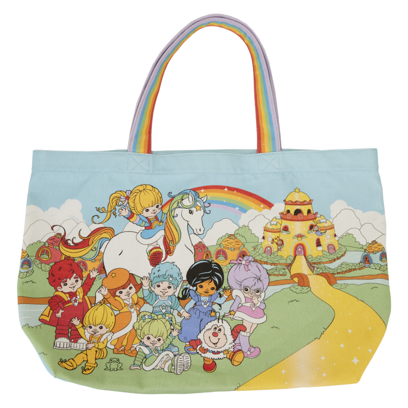 Rainbow Brite - Gang Rainbow Handle Canvas Tote