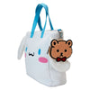 Sanrio - Cinnamoroll Sherpa Tote Bag with Coin Bag