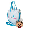 Sanrio - Cinnamoroll Sherpa Tote Bag with Coin Bag