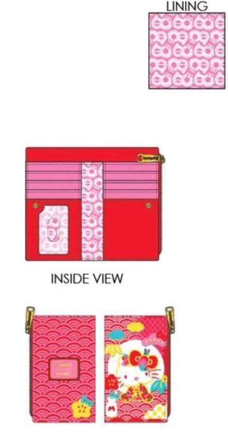 Sanrio - 60th Anniversary Hello Kitty Flap Purse