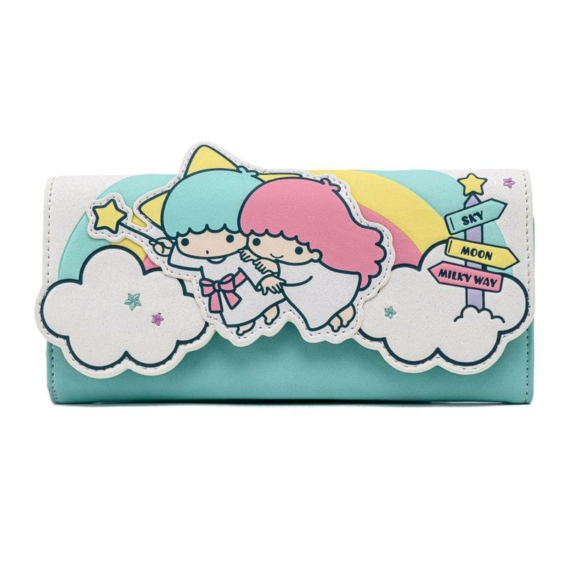 Sanrio - Little Twin Stars Rainbow Trifold Purse
