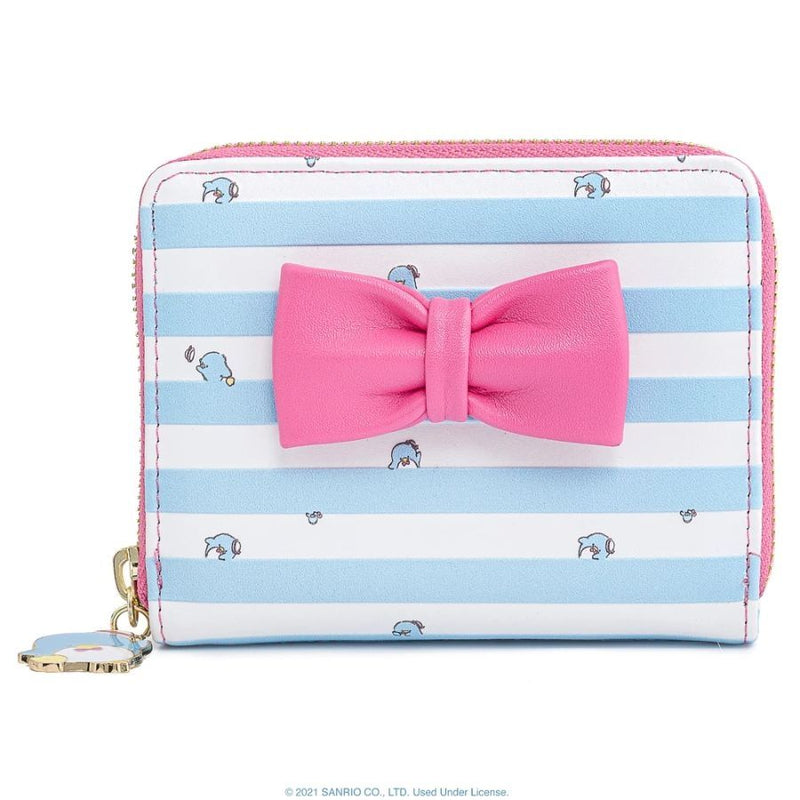 Sanrio - Tuxedo Sam Striped Zip Purse