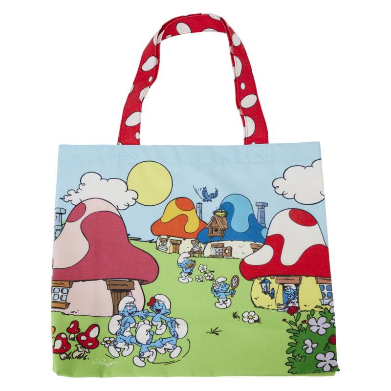 The Smurfs - Village Life Canvas Tote
