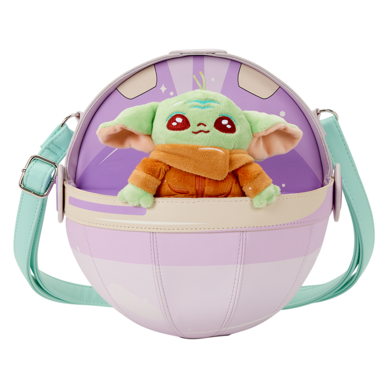 Star Wars: Mandalorian - Grogu Figural Plush Crossbody Bag