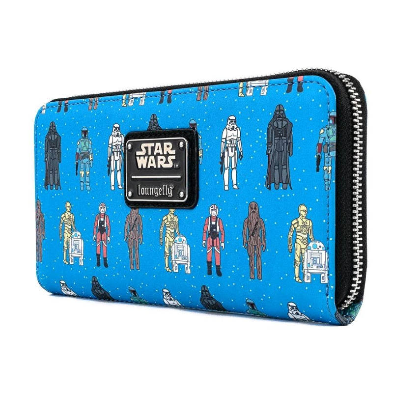 Star Wars - Action Figures Zip Purse