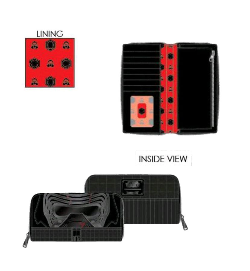 Star Wars - Kylo Ren Zip-Around Purse