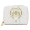 Star Wars - Rebel White Gold Hardware Zip Purse