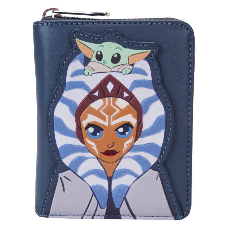 Star Wars: The Mandalorian - Ahsoka and Grogu Zip Wallet