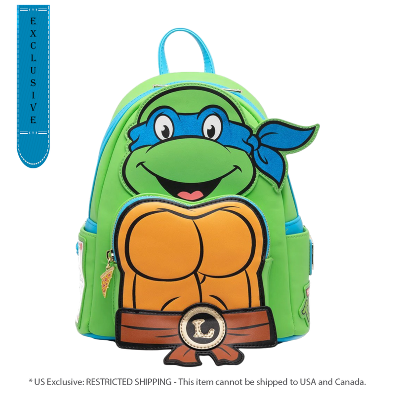 Teenage Mutant Ninja Turtles (TV 1987) - Leonardo (US Exclusive) Cosplay Mini Backpack