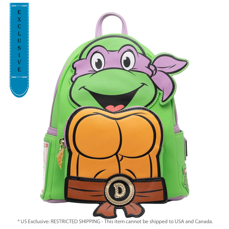 Teenage Mutant Ninja Turtles (TV 1987) - Donatello (US Exclusive) Cosplay Mini Backpack