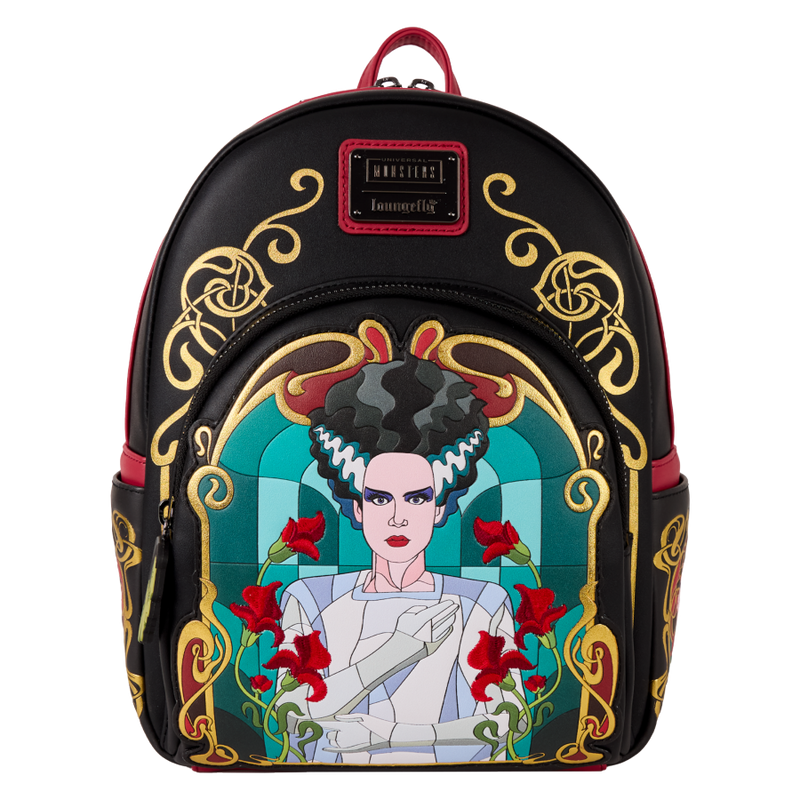Universal Monsters - The Bride of Frankenstein Stained Glass Mini Backpack