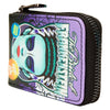 Universal Monsters - Bride of Frankenstein Neon Mask Zip Wallet