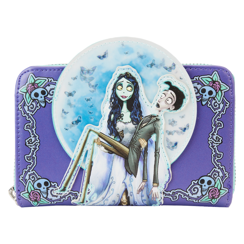 Corpse Bride - Moon Zip Around Wallet