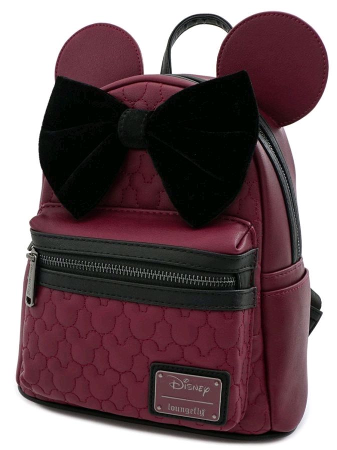 Mickey Mouse - Brown with Bow & Ears Mini Backpack