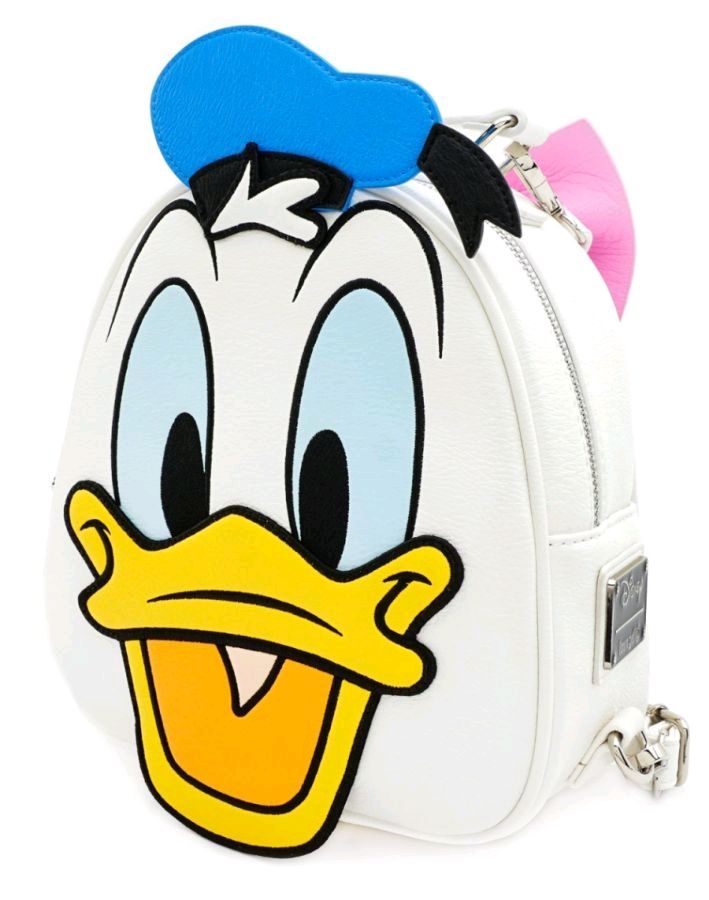 Mickey Mouse - Donald & Daisy Duck Reversible Backpack