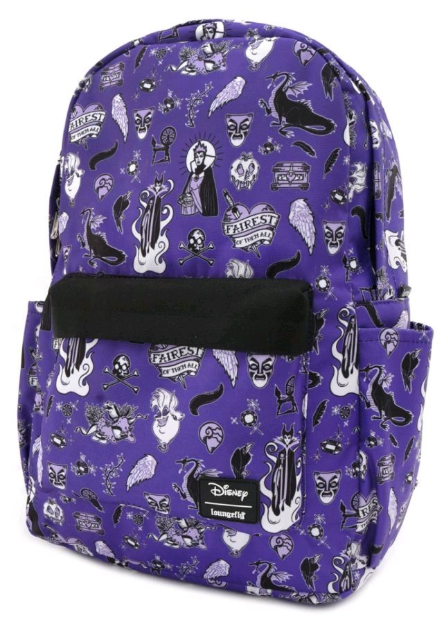 Disney - Villains Purple Backpack