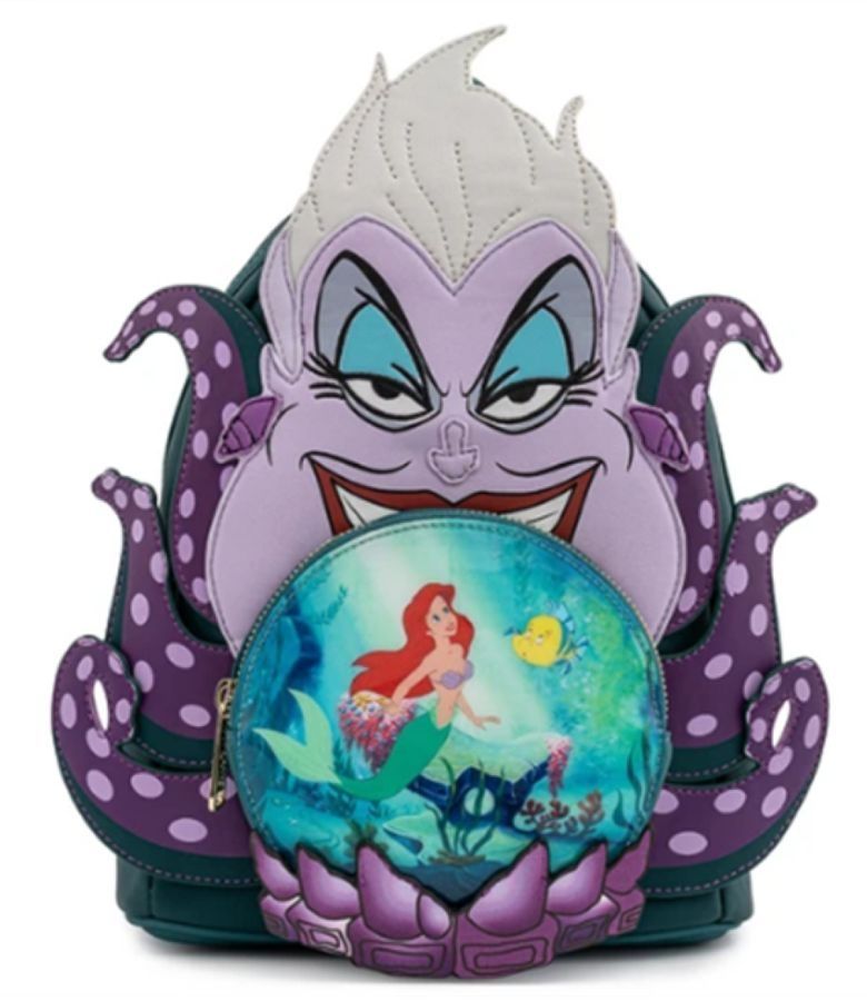 The Little Mermaid - Ursula Crystal Ball Mini Backpack