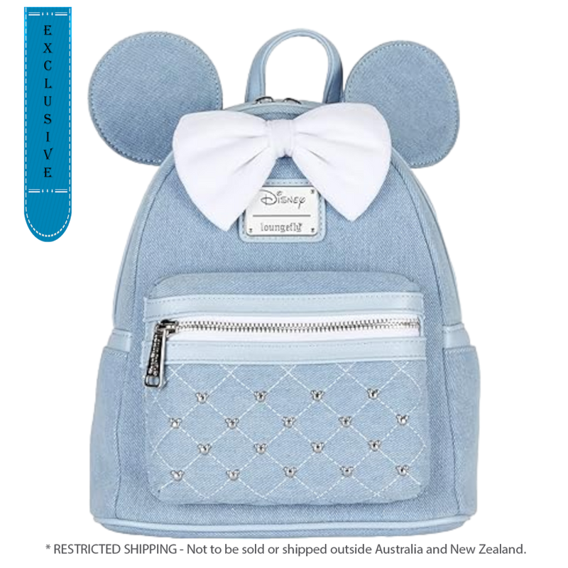 Disney - Minnie Mouse Denim (US Exclusive) Mini Backpack