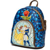 Beauty and the Beast - Stain Glass (US Exclusive) Mini Backpack