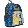 Beauty and the Beast - Stain Glass (US Exclusive) Mini Backpack