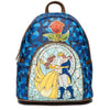 Beauty and the Beast - Stain Glass (US Exclusive) Mini Backpack