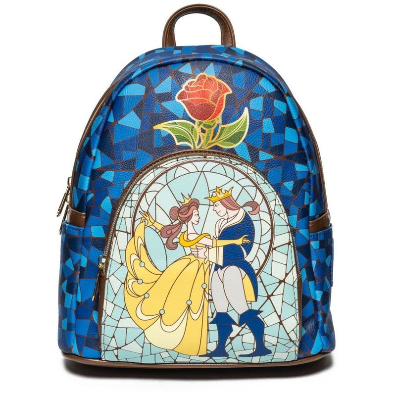 Beauty and the Beast - Stain Glass (US Exclusive) Mini Backpack