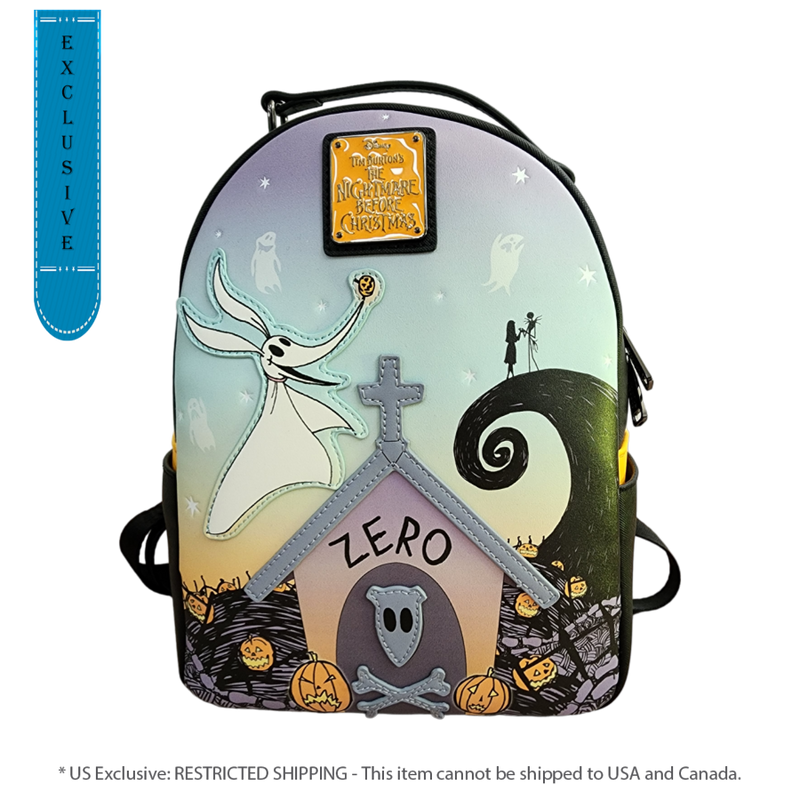 The Nightmare Before Christmas - Zero Graveyard (US Exclusive) Mini Backpack